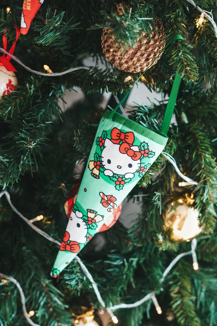 Enfeite Árvore de Natal - Hello Kitty